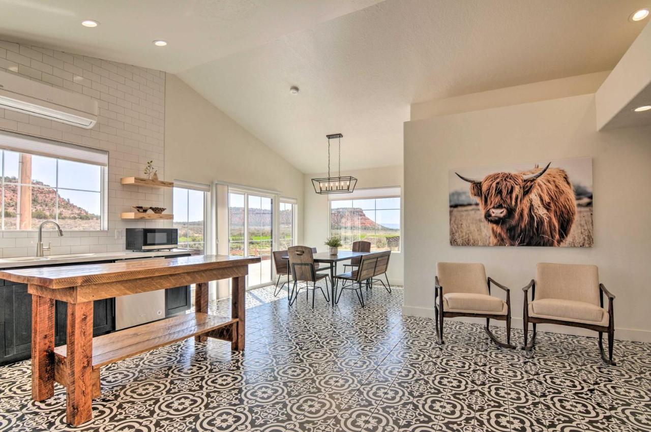 Modern Ranch House With Fire Pit And Valley Views Kanab Kültér fotó